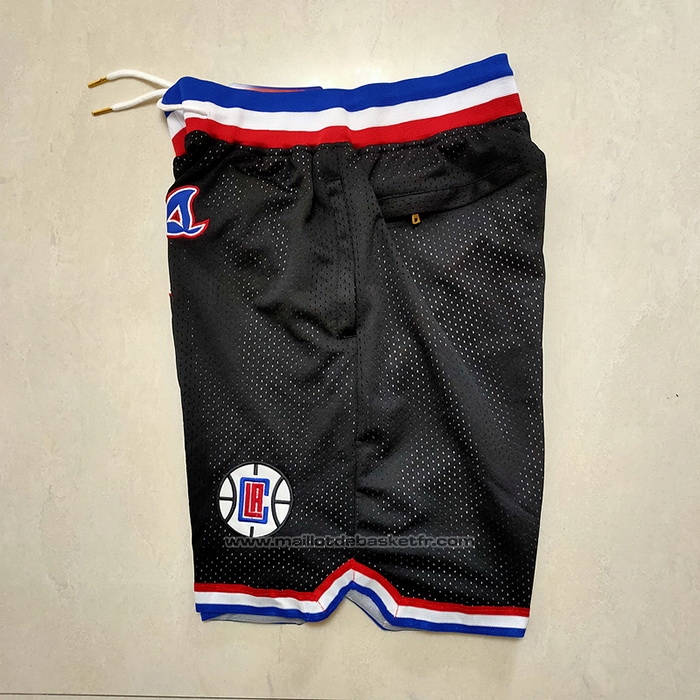 Short Los Angele Clippers Ville Just Don 2021-22 Noir